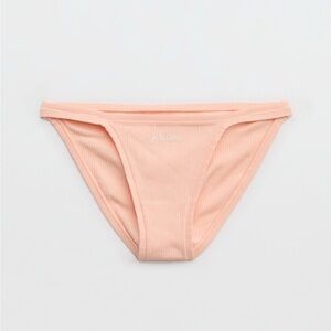 NWT Aerie Superchill Cotton Rib String Bikini Panty